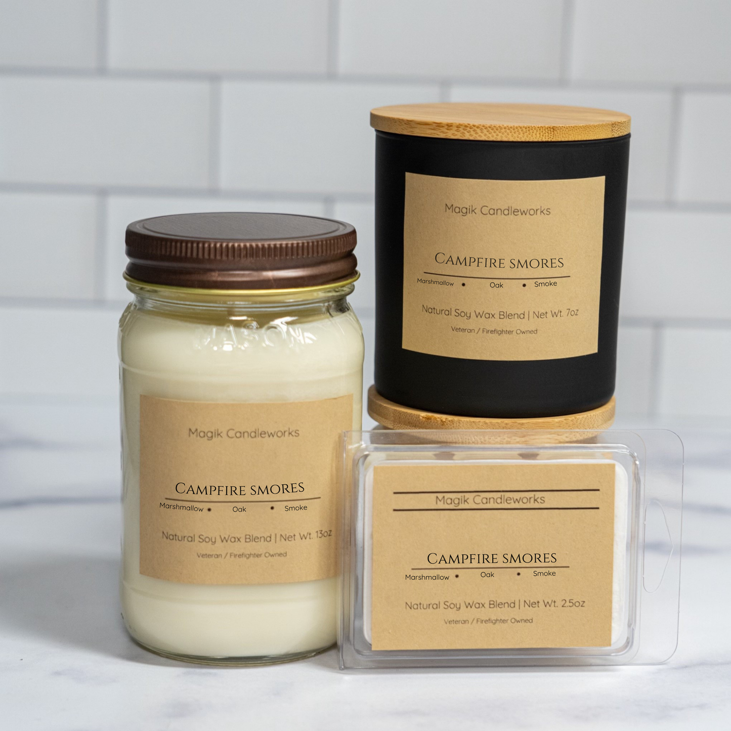 Campfire Smores Candle