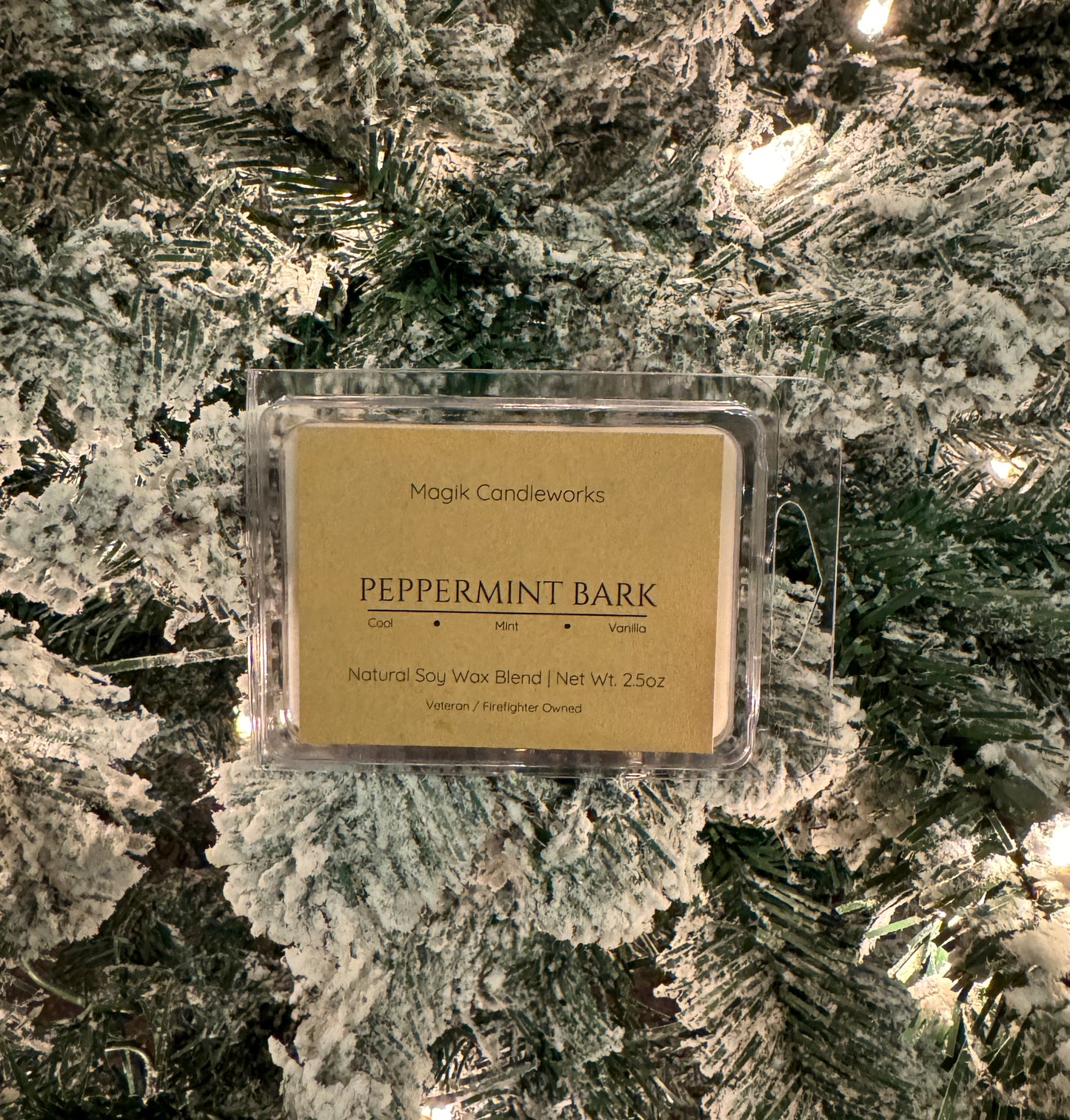 Peppermint Bark Candle