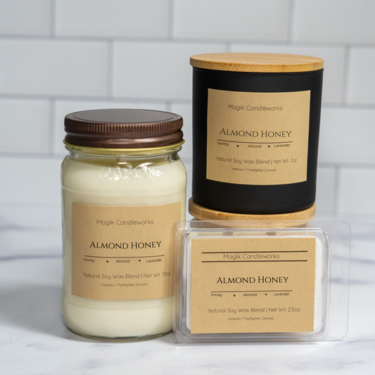 Almond Honey Candle