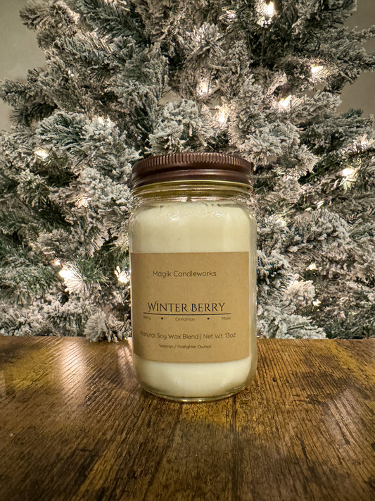 Winter Berry Candle